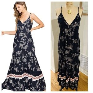 Kai Aloha Floral Maxi Dress, L/XL